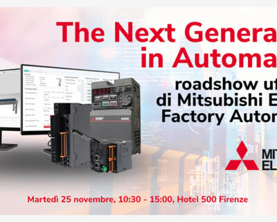 Unisciti a noi per “The Next Generation in Automation” – il roadshow di innovazione di Mitsubishi Electric